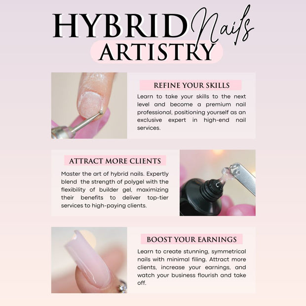 HYBRID NAILS ARTISTRY (ENGLISH)